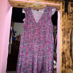 Floral Sleeveless Dress